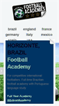 Mobile Screenshot of footballacademies.com